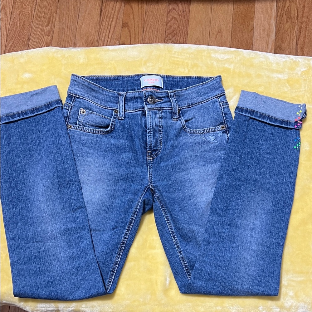 Chic Blue Skinny Jeans